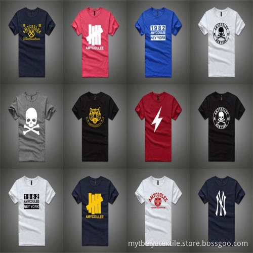 China Latest Design Logo Printing Hot Sale Custom Tshirt